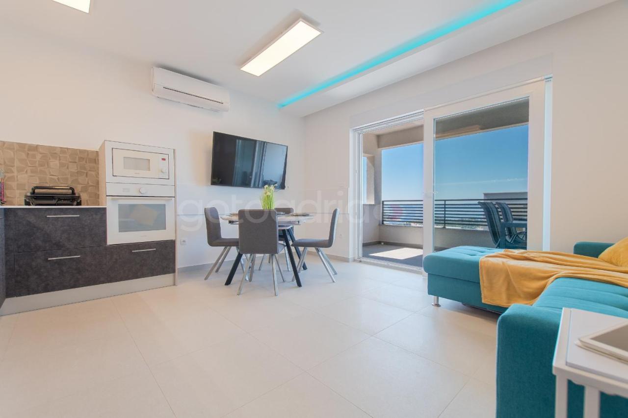 Luxury Sea View Apt Padi Via Mare Makarska Kültér fotó