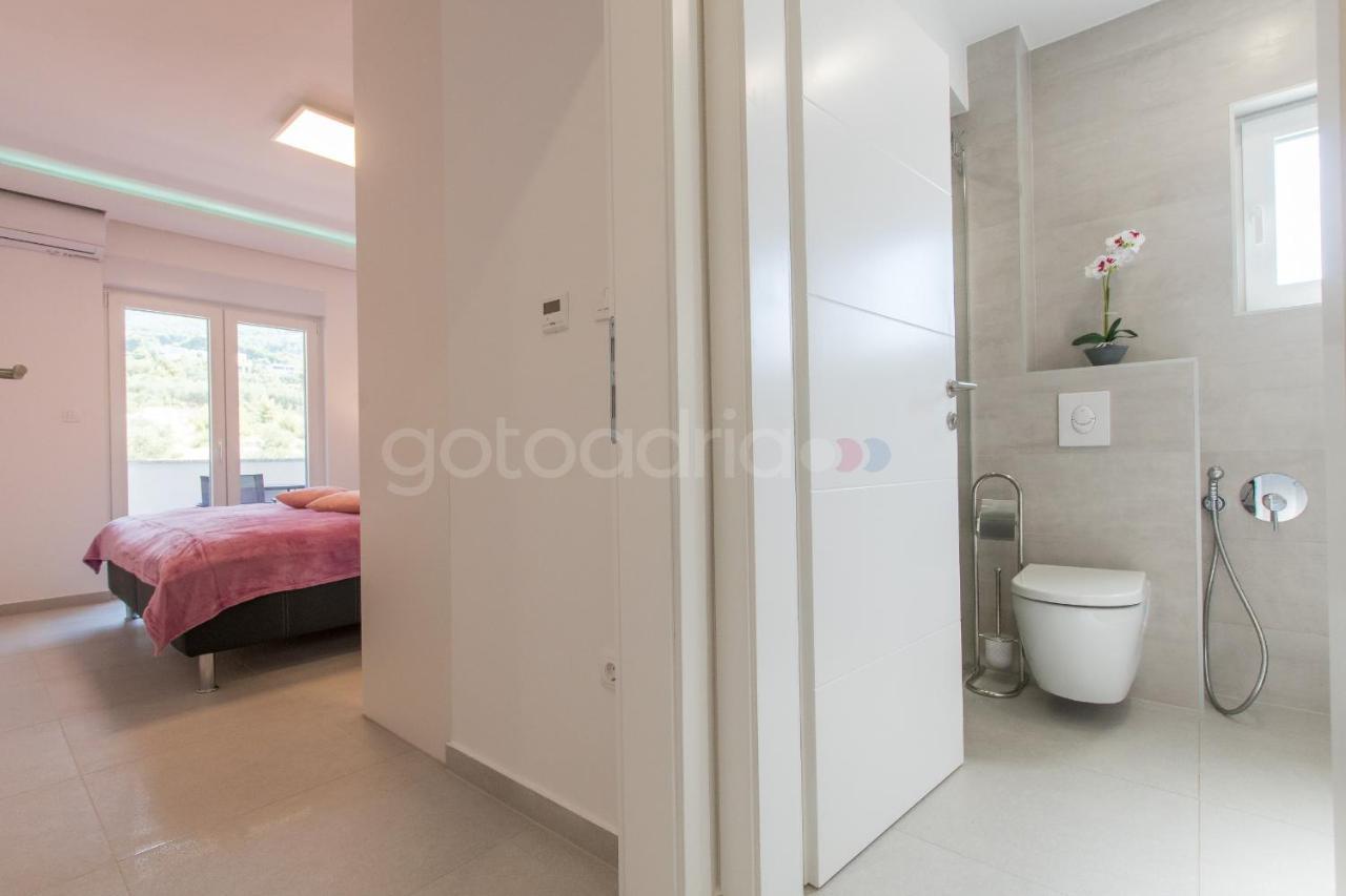 Luxury Sea View Apt Padi Via Mare Makarska Kültér fotó
